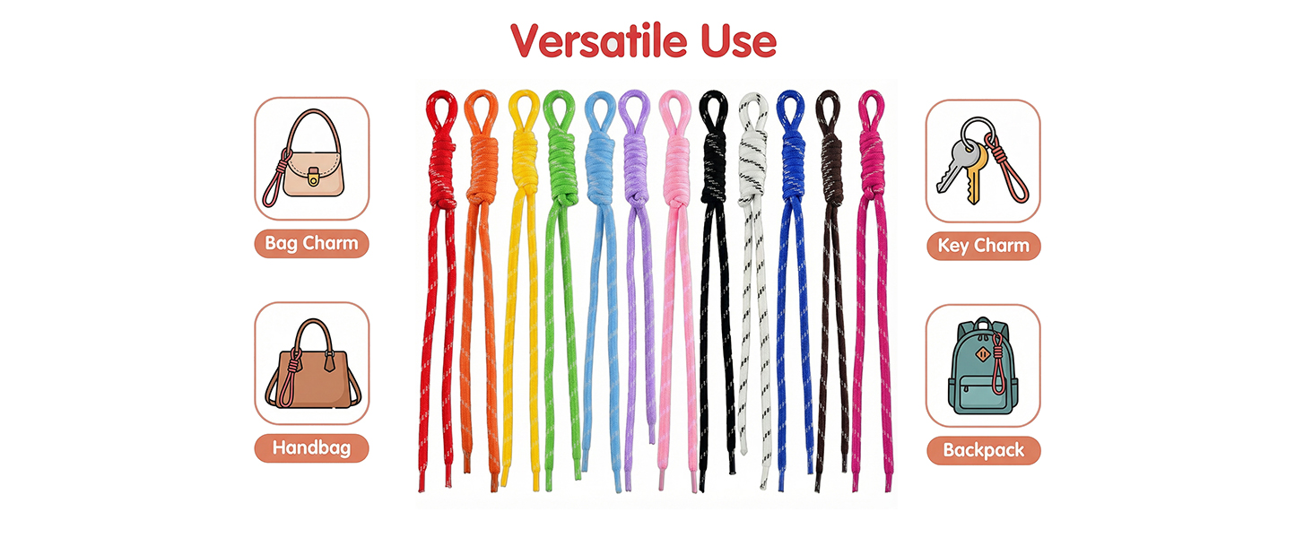 paracord bag charm,paracord keychain,rope keychain,rope bag charm