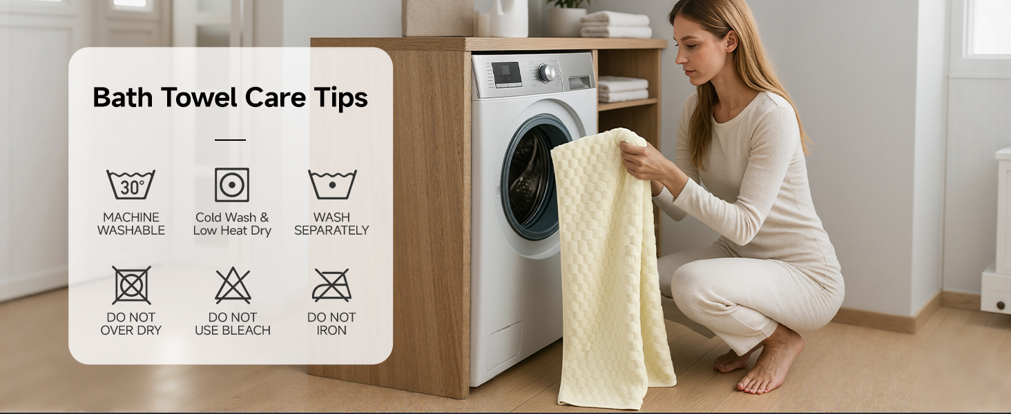 cream bath towel set