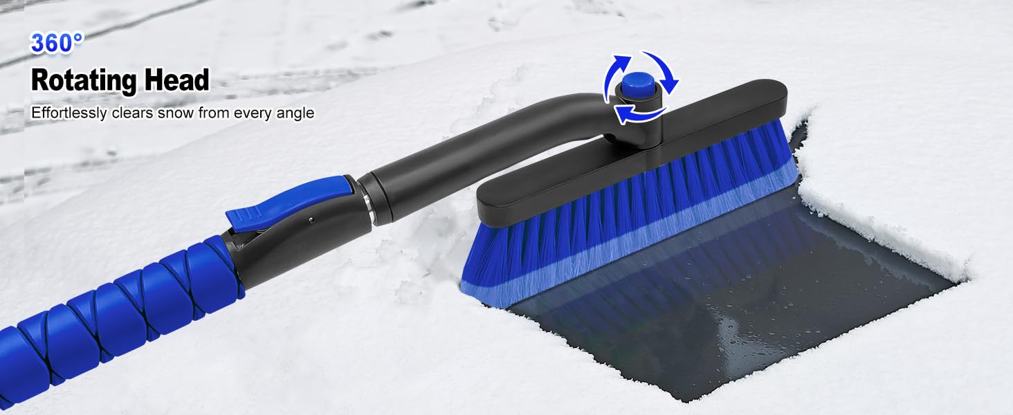 snow brush ice scraper