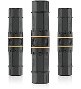 FGB 10Gbps Cat7 Waterproof RJ45 Coupler, Waterproof Ethernet Connector Shielded IP68, Female to F...