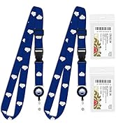 Cruise On Adjustable Lanyard | Includes ID Holder, Key Card Retractable Badge &amp; Waterproof Ship C...