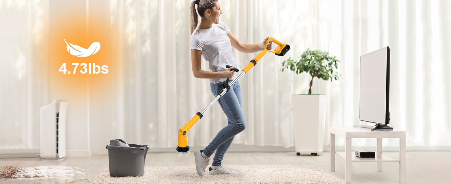 electric spin scrubber