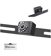 Epronic X1 Backup Camera for Car, License Plate Reverse Cam, IP69 Waterproof Rearview Camara de R...