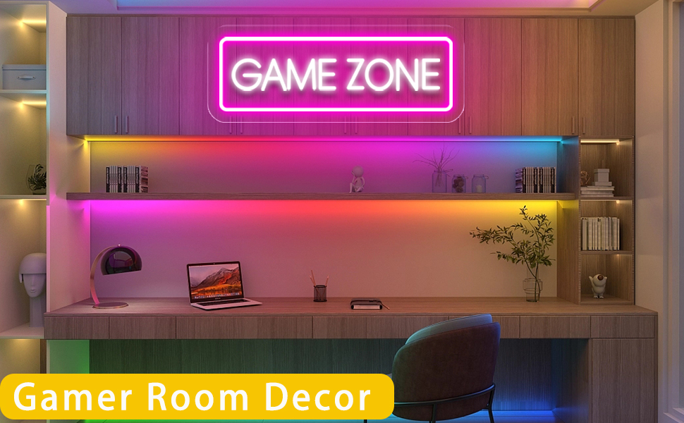 gamer neon sign