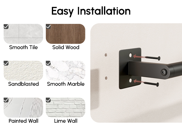 bathroom towel bar