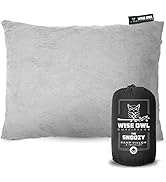 Wise Owl Outfitters Camping Pillow - Camping Essentials and Travel Pillow for Airplanes, Camping,...