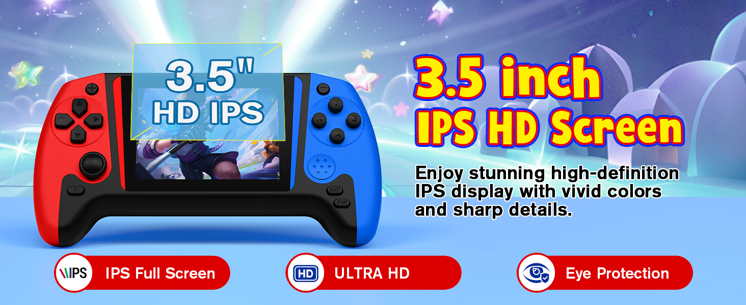 Portable Retro Handheld Game Console
