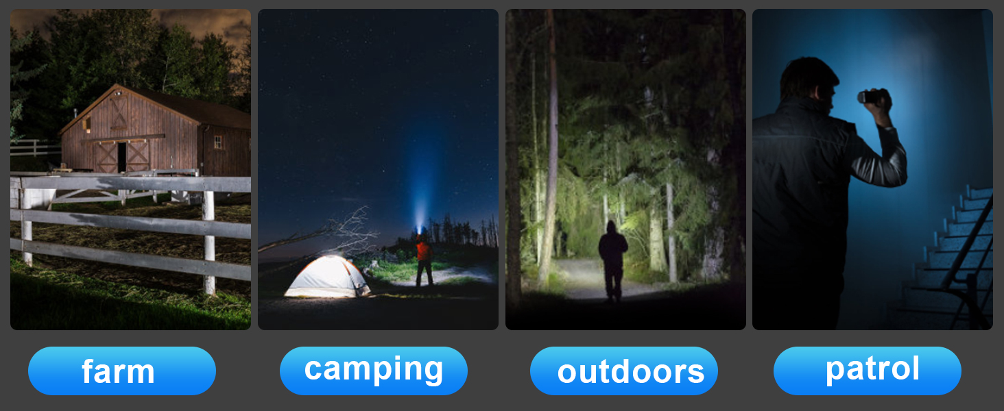 Flashlight rechargeable flashlights tactical flashlight high lumens laser aurora flash light led