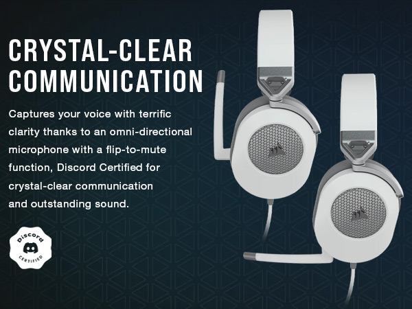 omni-directional microphone, flip-to-mute, gaming headset with mic