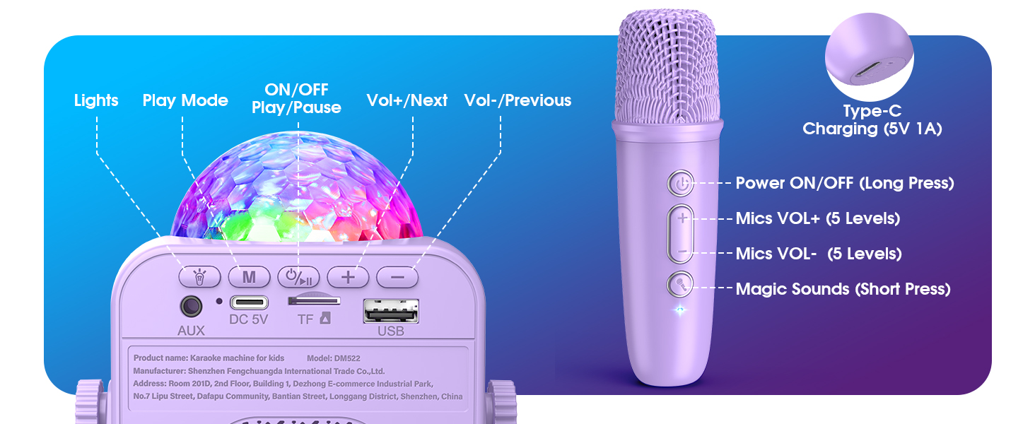 karaoke machine for kids