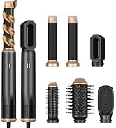 Hair Dryer Brush,6 in 1 Professional Hot Air Styler,Powerful Air Curling Wrap Styler,Negative Ion...