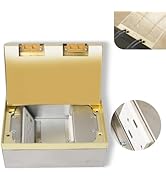 KYHSHJ Recessed Flat Hidden Socket Kit with 4 * 15A Receptacle+2 * 4.8A USB Charging Ports+2-Port...