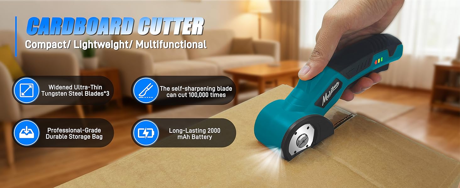 electric cutter for cardboard