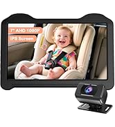 7-Inch Car Baby Camera for Seat: 1080P HD Rear Facing Camera for Backseat, Easy Setup, Anti-Glare...