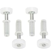 Harrier Hardware Spring-Loaded Bi-Fold Door Top Roller Guide Wheel, 4-Pack