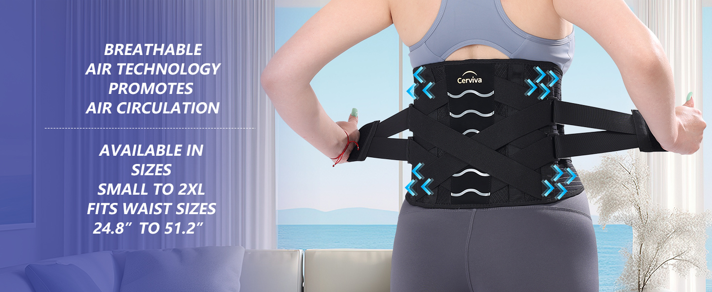 Its lumbar support panel is designed to mirror the natural curvature of your spine