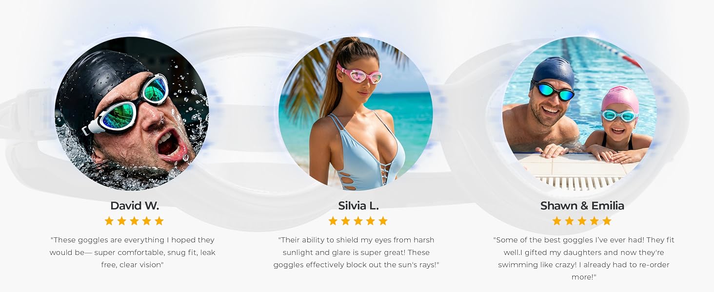 swim goggles adult kids