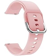 Universal Silicone Watch Band Replacement, 20mm Soft Straps Compatible with Gizmo Watch/Samsung G...