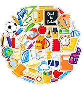 D24TIME Back to School Stickers - 47Pcs School Science Scrapbook Stickers Teachers Students Cute ...