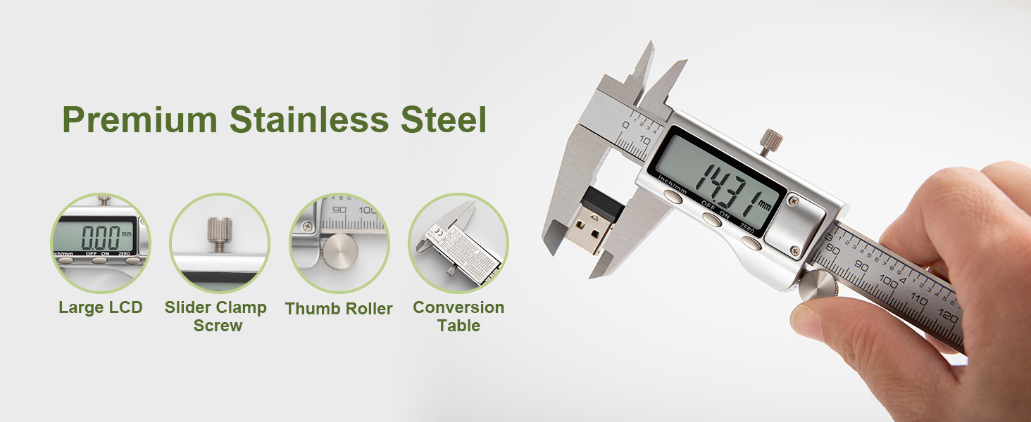 stainless steel caliper