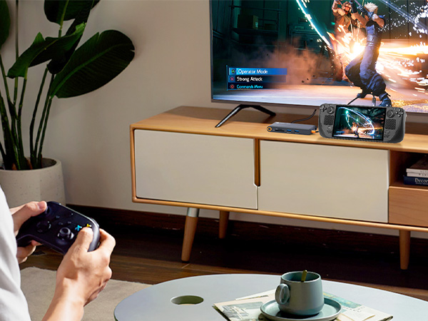 triple monitor docking station