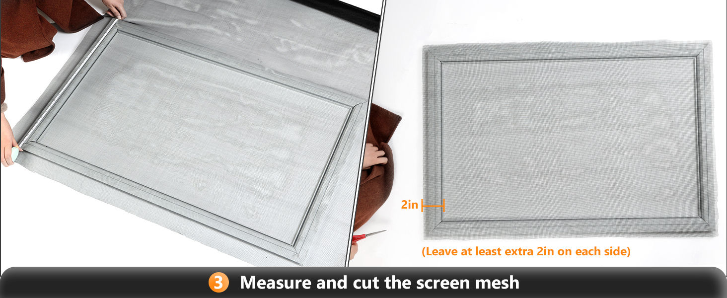 secopad window screen replacement