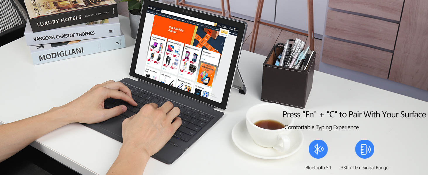 surface pro 7+ keyboard