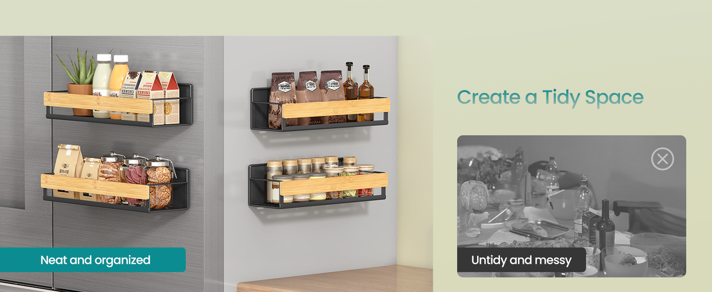 Magnetic Spice Rack