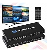 9x1 HDMI Multiviewer Switch