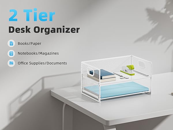 black desk organizer