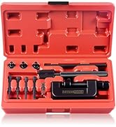 DAYUAN 13 pcs Motorcycle Chain Breaker Set, Chain Removal Tool Chain Cutter and Riveter Kit for C...