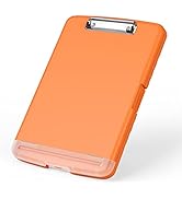 Rimilak Plastic Clipboard with Storage, High Capacity Nursing Clipboards with Pen Holder, Slim Cl...