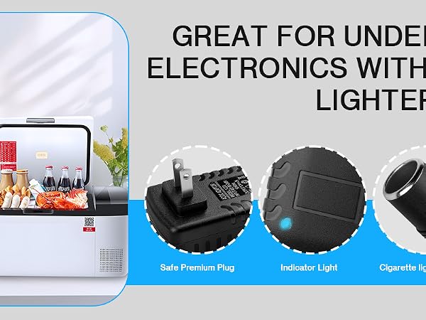AC to DC Converter 2A 24W Car Cigarette Lighter Socket