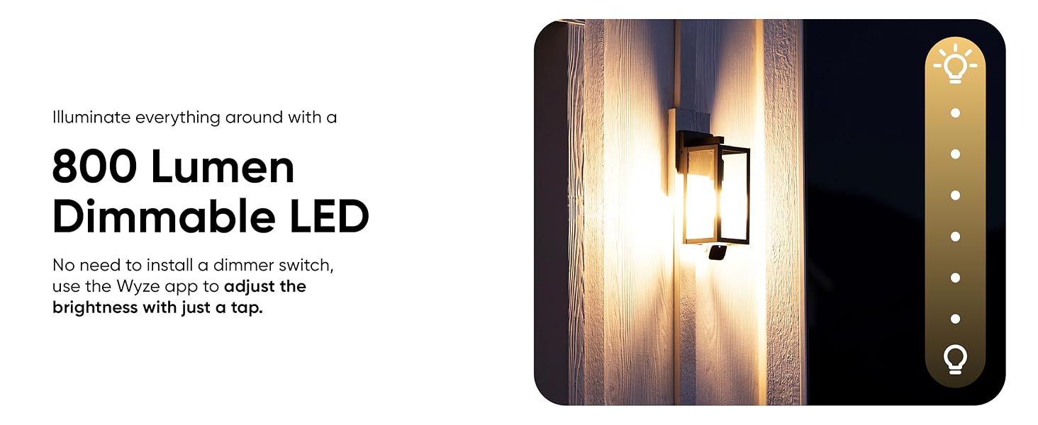 Wyze Bulb Cam Dimmable