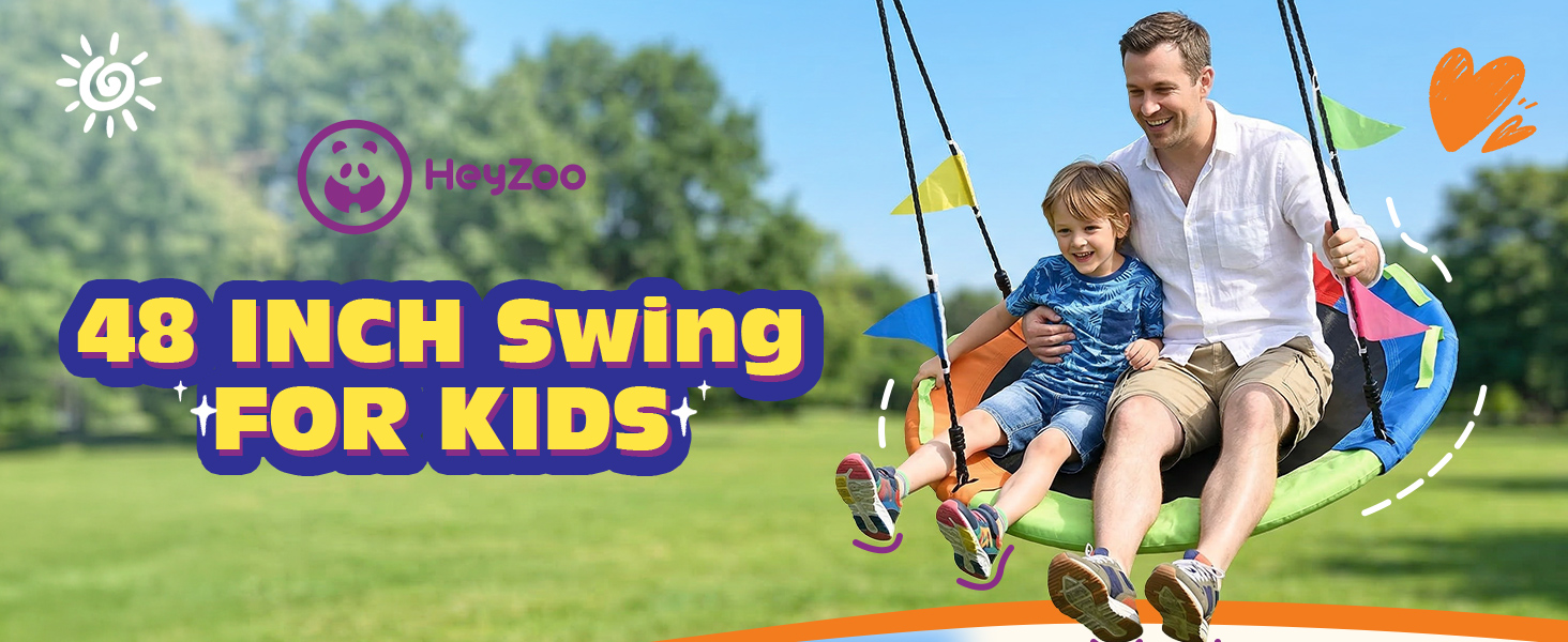 48inch swing for kids
