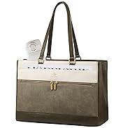 LOVEVOOK Laptop Bag for Women,15.6 Inch Vintage Work Tote Bags for Women