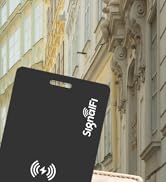 Wallet Tracker Card,MFi Certified Smart Tracker Compatible with iOS-Find My App,Ultra Slim 0.07in...