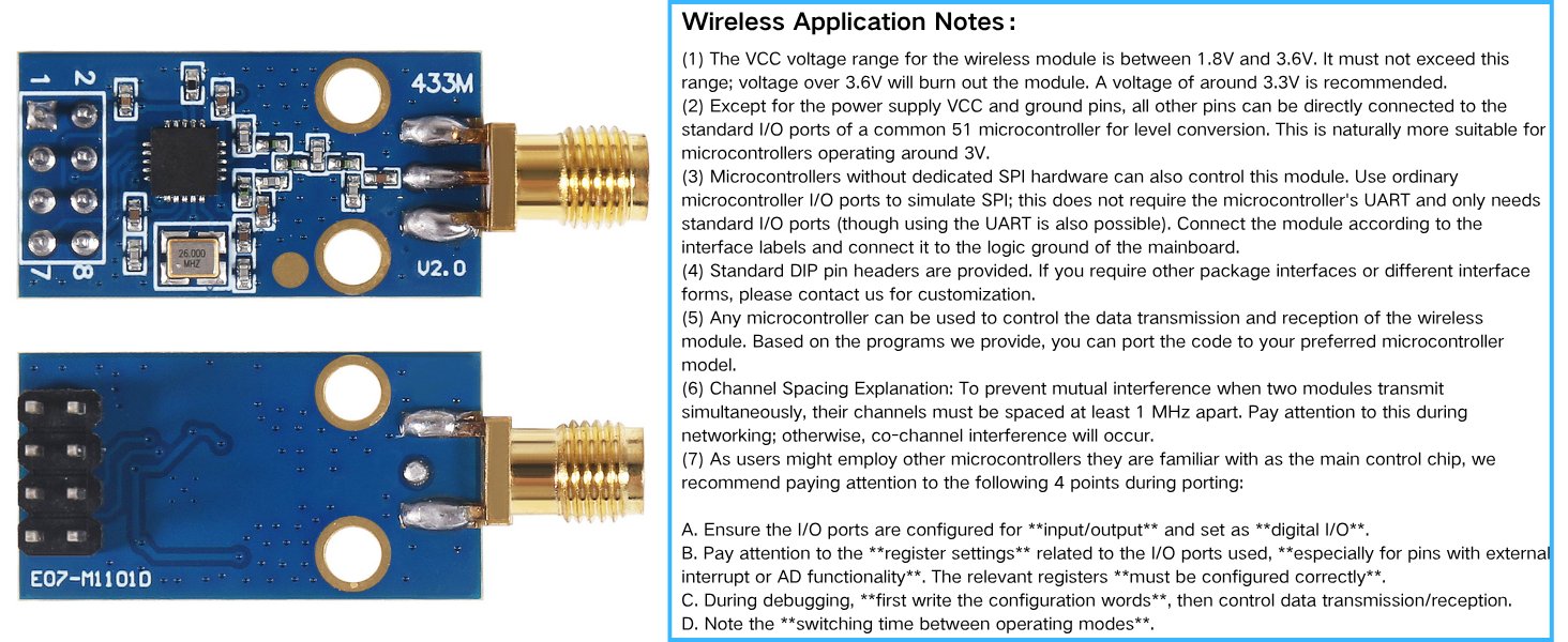 CC1101 Wireless Module