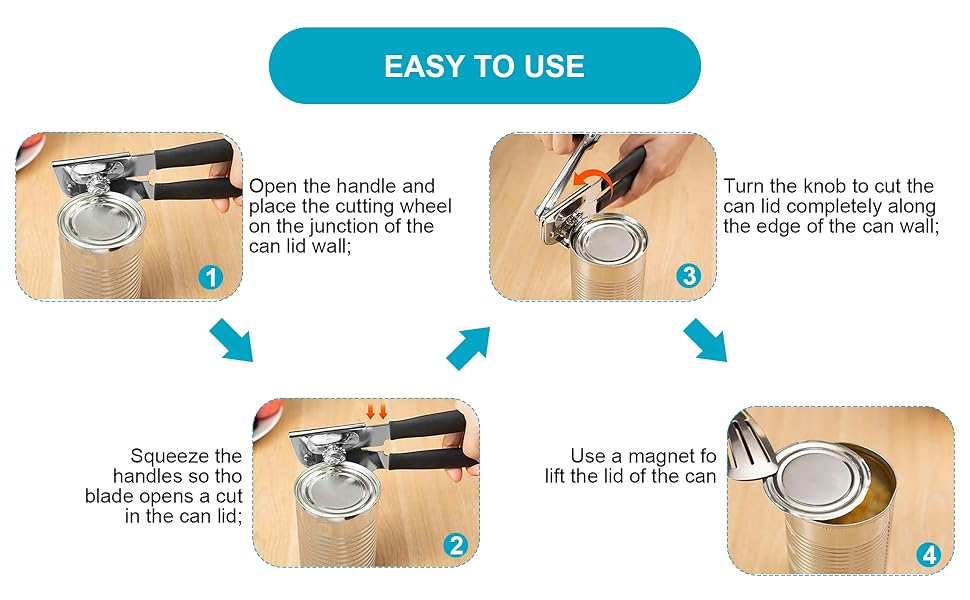 Can Opener with Magnet