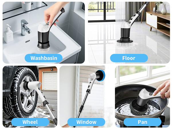 brush to clean shower