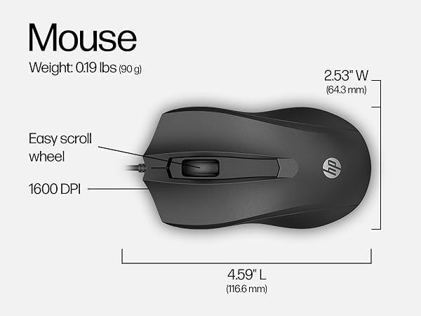 hewlett-packard mice mouses ergo usb-keyboard usb-a type-a operating system chrome-book raton