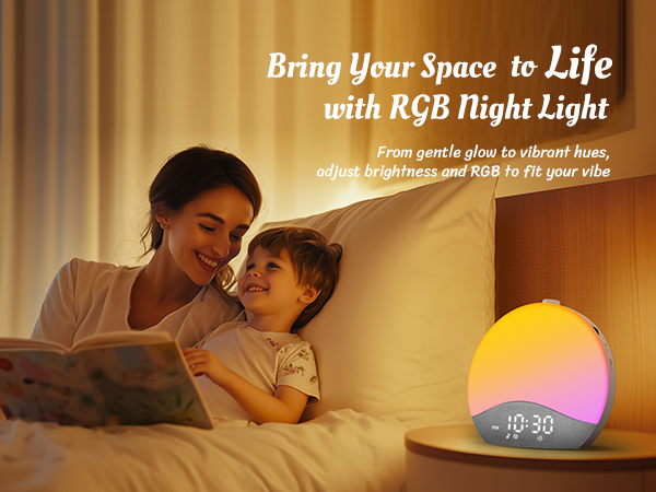 sunrise alarm clock wake up light