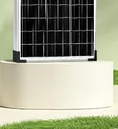 Hoysicy Solar Panel Kit 100W 12V Monocrystalline,Battery Maintainer +20A Solar Charge Controller ...