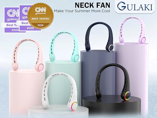 neck fan, rechargeable neck fan, neck fans that blow cold air