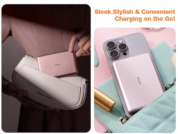 usb c battery pack phone power bank iphone 15 magsafe charger fast charging power bank
