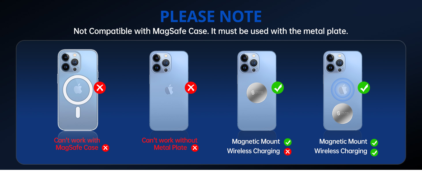 magnetic phone holder for car