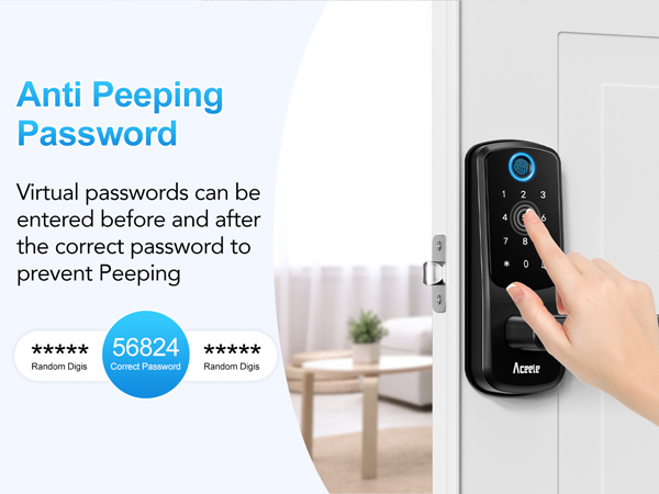 keyless entry door lock