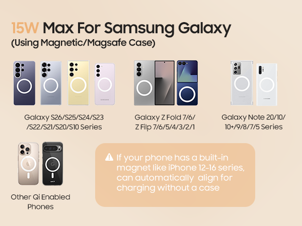 3 in 1 magnetic wireless charger