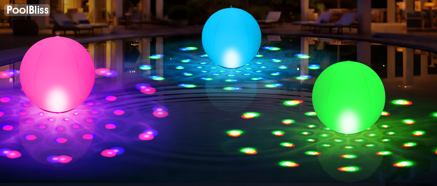 floating pool light