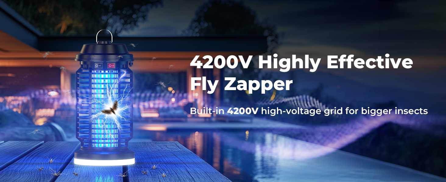 Bug Zapper Outdoor Indoor Waterproof